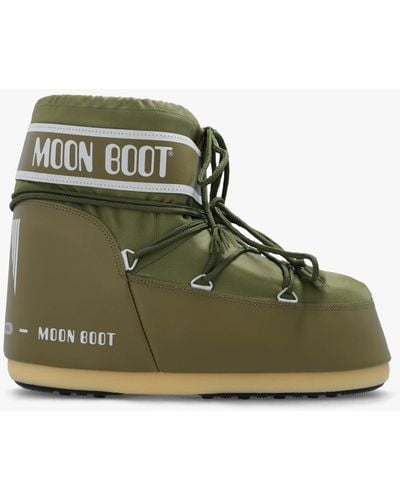 Moon Boot ‘Icon Low’ Snow Boots - Green