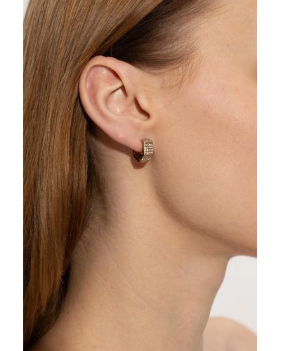 AllSaints Crystal-embellished Earrings, - White
