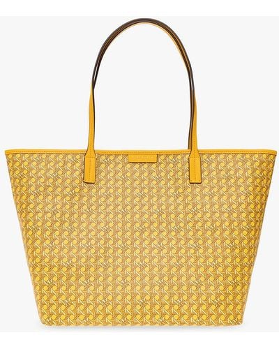Tory Burch Ever-ready Zip Tote - Yellow