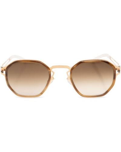 Mykita 'gia' Sunglasses, - Metallic