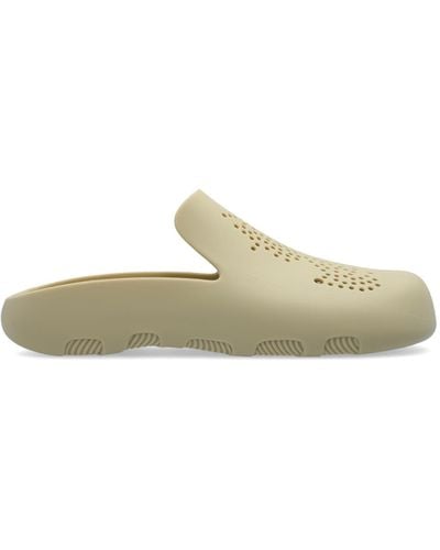 Burberry 'stingray' Slippers, - Natural
