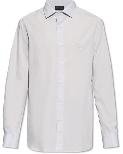 Emporio Armani Tailored Shirt, - White