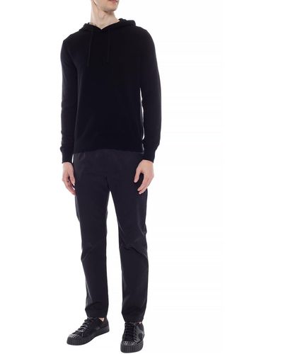 The Row Hooded Cashmere Sweater - Black
