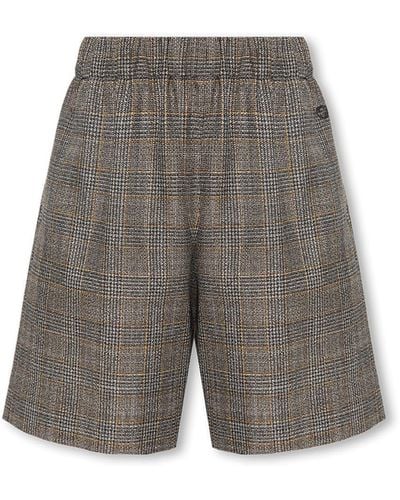 Gucci Wool Shorts - Grey