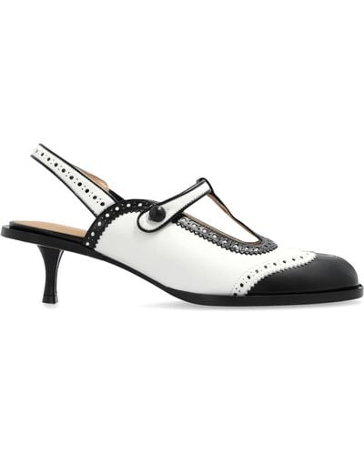 Maison Margiela Heeled Shoes, - White