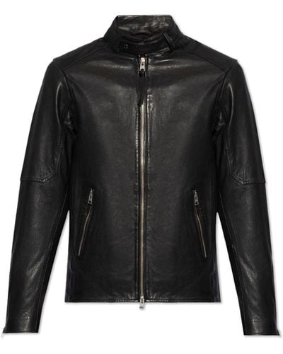 AllSaints ‘Cora’ Leather Jacket - Black
