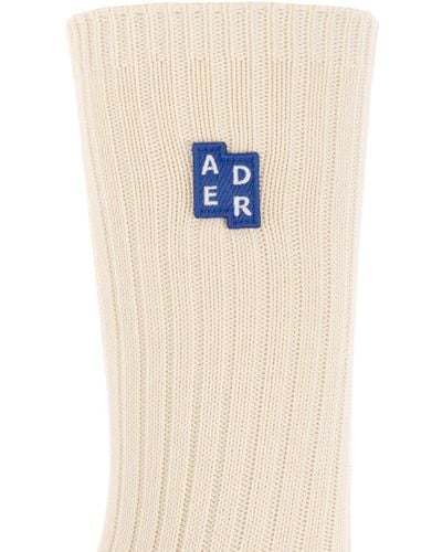 Adererror Striped Socks - Blue