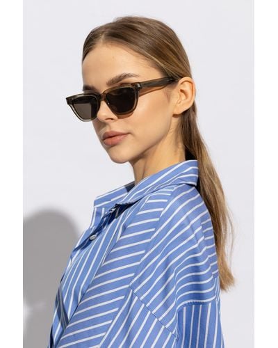 Saint Laurent 'Sl 462 Sulpice' Sunglasses - Blue