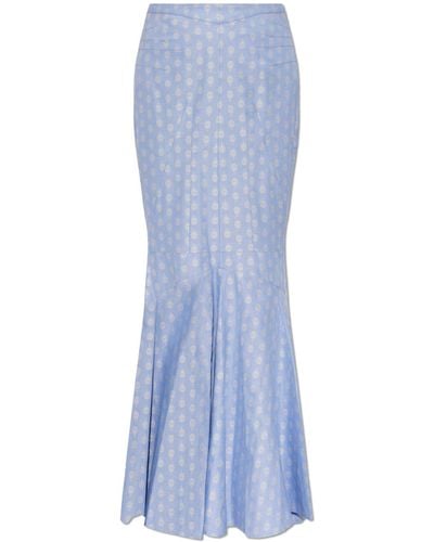 Etro Long Skirt, , Light - Blue