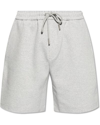 MCM Shorts With Logo, - Grey