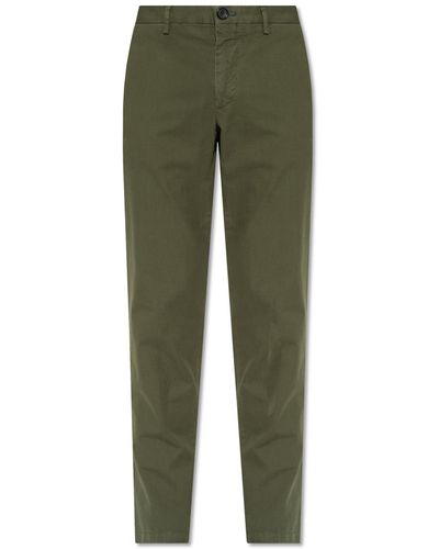 PS by Paul Smith Chinos In Organic Cotton - Green