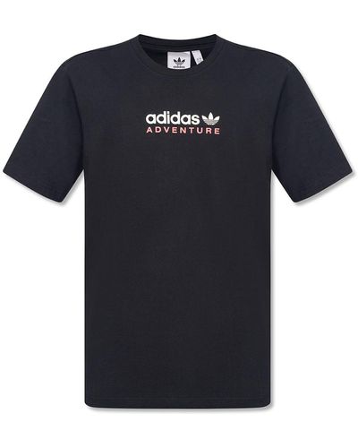 adidas Originals T-shirt With Logo - Black