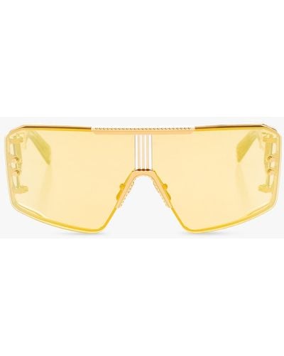 Balmain 'le Masque' Sunglasses, - Natural