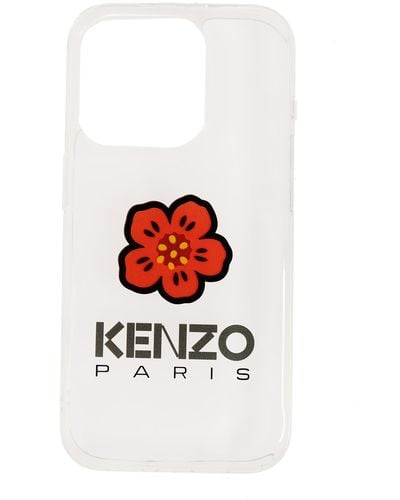 KENZO Iphone 15 Pro Case, - White