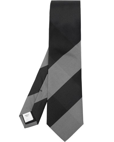 Burberry Silk Tie Grey - Multicolour