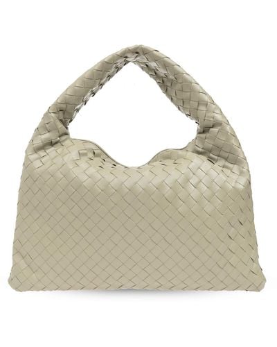 Bottega Veneta Hop Medium Shoulder Bag, - Metallic