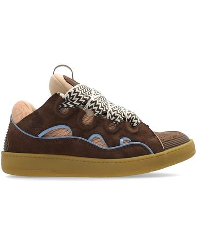 Lanvin ‘Curb’ Trainers - Brown