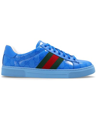 Gucci Ace Floral Embroidered 38 Calfskin Low-top Sneakers GG-S0805P-0004
