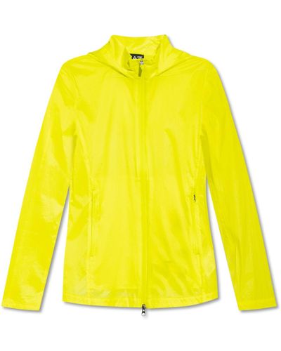 EA7 Transparent Hooded Jacket - Yellow