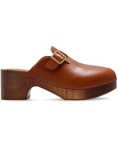 Golden Goose 'clog Provence' Shoes, - Brown