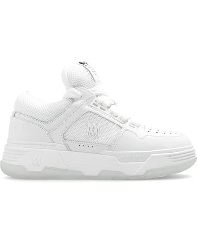 Amiri Ma-1 Leather And Mesh Low-top Trainers - White