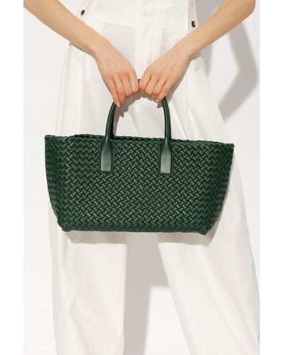 Bottega Veneta 'Cabat Small’ Shopper Bag - Green