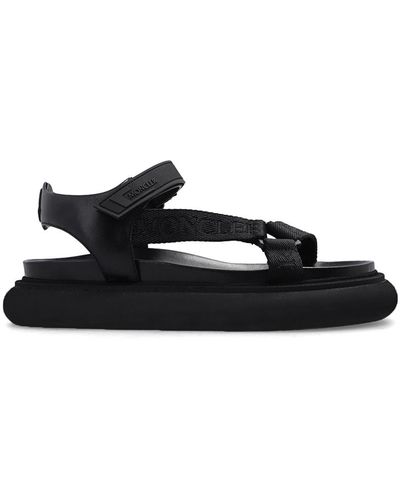 Moncler Black 'catura' Sandals