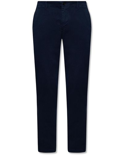 PS by Paul Smith Trousers With Tapered Legs - Blue