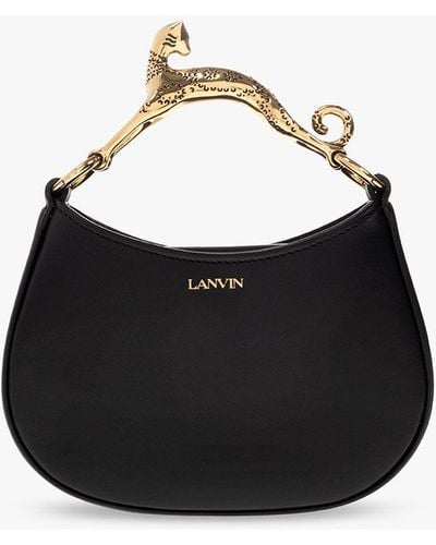 Lanvin 'hobo Cat Nano' Shoulder Bag, - Black