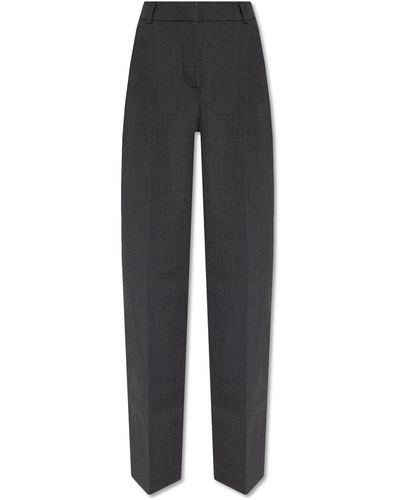 Herskind 'theis' Baggy Pleat-front Trousers, - Black