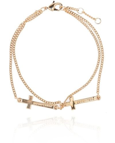DSquared² Brass Bracelet, - Metallic