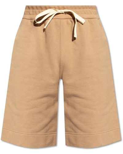 Jil Sander + Cotton Shorts, - Natural