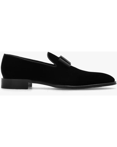 DSquared² Velvet Loafers - Black