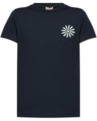 KENZO Printed T-shirt, - Black