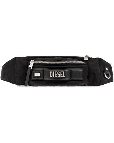 DIESEL 'logos' Belt Bag, - Black