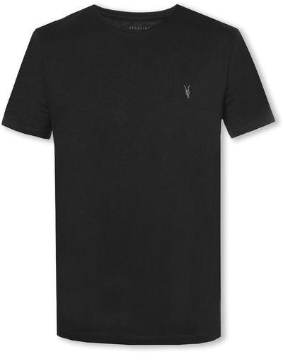 AllSaints 'Brace Tonic' T-Shirt With Logo, ' - Black