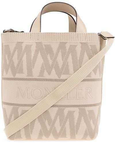 Moncler 'knot Mini' Shoulder Bag, - Natural