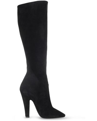 Saint Laurent '68' Heeled Knee-high Boots - Black