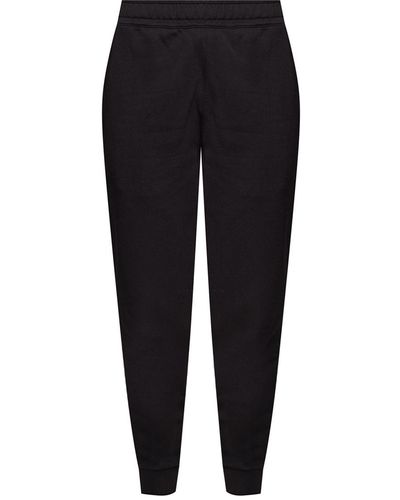Burberry Joggers With Logo - Black