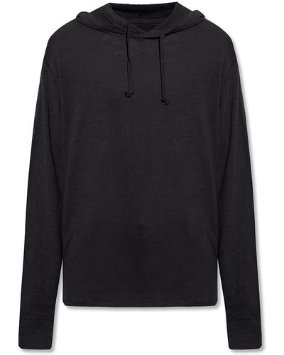 Rag & Bone Hooded Sweatshirt - Black