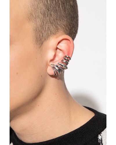 Alexander McQueen Brass Ear Cuff - Metallic