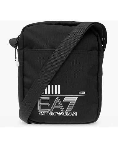 EA7 ‘Sustainable’ Collection Shoulder Bag - Black