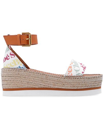 See By Chloé 'glyn' Platform Sandals - White