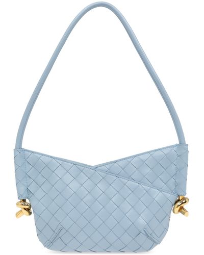 Bottega Veneta 'solstice Mini' Shoulder Bag, - Blue