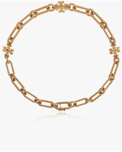 Tory Burch 'roxanne' Necklace - Metallic