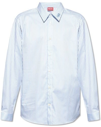 DIESEL Shirt `S-Turner-Stripe-D`, , Light - Blue