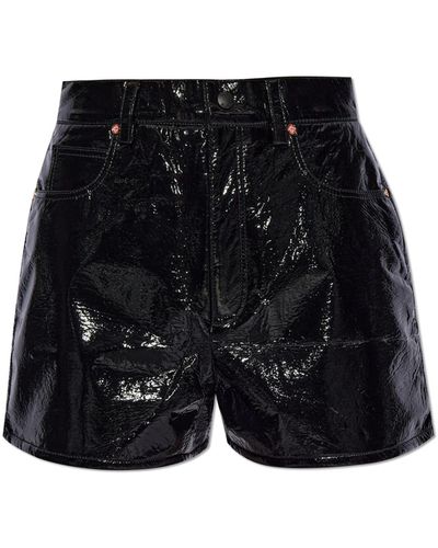 Casablancabrand Lacquered Shorts - Black