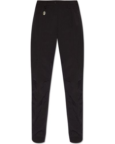 Emporio Armani Trousers With Pockets, - Black