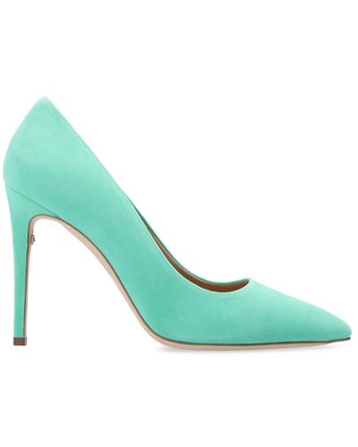 Ferragamo 'ilary' Stiletto Court Shoes - Green