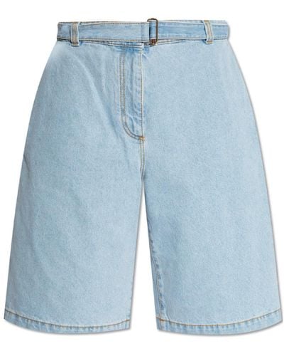 Etro Denim Shorts, - Blue